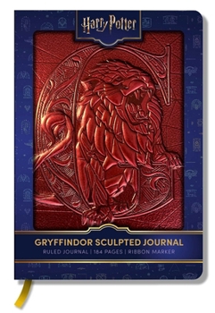 Hardcover Harry Potter Sculpted Journal: Gryffindor Book