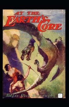 Paperback At the Earth's Core Illustrated Book