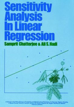 Hardcover Sensitivity Analysis in Linear Regression Book