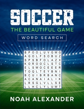 Paperback Soccer The Beautiful Game Word Search Book