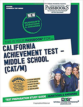 Spiral-bound California Achievement Test - Middle School (Cat/M) Book