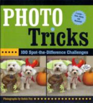 Paperback Photo Tricks: 100 Spot-the-Difference Challenges Book