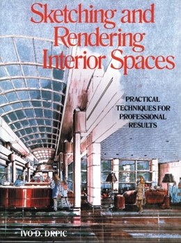 Paperback Sketching and Rendering of Interior Spaces Book