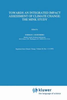 Paperback Towards an Integrated Impact Assessment of Climate Change: The Mink Study Book