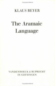 Paperback The Aramaic Language: Its Distribution and Subdivisions Book