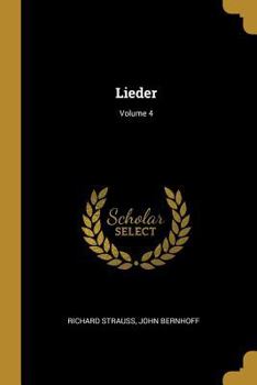 Paperback Lieder; Volume 4 [German] Book
