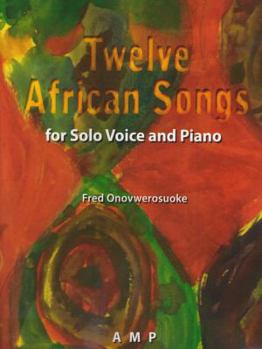 Paperback Twelve African Songs for Solo Voice and Piano Book