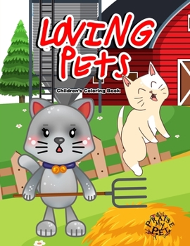 Paperback Loving Pets: Children's Coloring Book