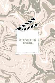 Actor's Audition Log Book: Martin J. Anderson