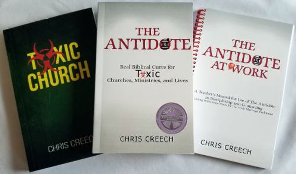 Paperback The Antidote Trilogy; Toxic Church, The Antidote, and The Antidote At Work Book