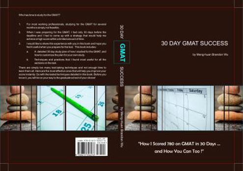 Paperback 30 Day GMAT Success Book