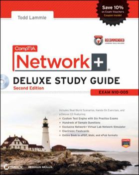 Hardcover Comptia Network+ Deluxe Study Guide Recommended Courseware: Exam N10-005 Book