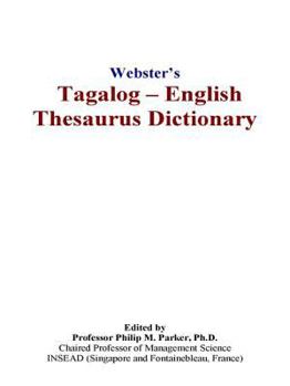 Paperback Webster's Tagalog - English Thesaurus Dictionary Book