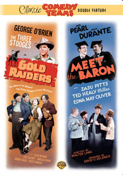 DVD Three Stooges: Meet The Baron / Gold Raiders Book