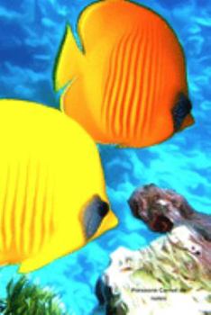 Poissons Carnet de notes: Journal A5 ligné original de 119 pages- Une belle idée de cadeau pour les amoureux des animaux (French Edition)