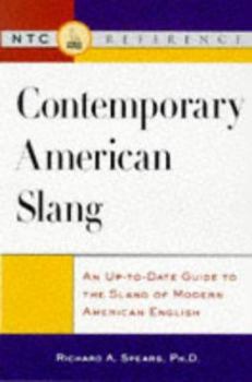 Paperback Contemporary American Slang Book
