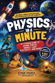 Physics in a Minute: A Fun Science Comic Book for Kids Ages 6–12 Featuring Motion, Forces, Gravity, Energy, Light, Sound, Space, Activities, and Amazing STEM Adventures