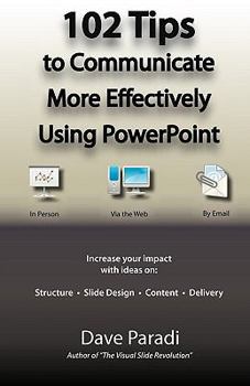 Paperback 102 Tips to Communicate More Effectively Using PowerPoint Book