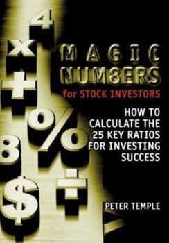 Hardcover Magic Numbers for Stock Investors: How To Calculate the 25 Key Ratios for Investing Success Book