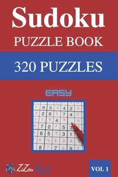 Paperback Sudoku Puzzle Book: 320 Easy Sudoku Puzzles with Solutions - VOL1 Book