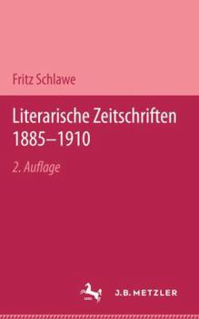 Hardcover Literarische Zeitschriften 1885-1910 [German] Book