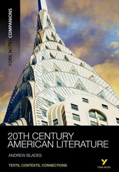 Paperback York Notes Companions Twentieth Century American Literature and Beyond: n/a Book