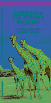 Pamphlet Africa Wildlife: A Folding Pocket Guide to Familiar Animals Book