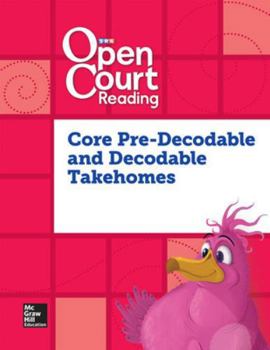Paperback Open Court Reading, Core Predecodable and Decodable 4-Color Takehome, Grade K Book