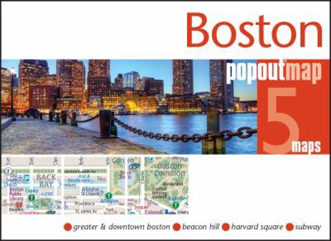 Map Boston Popout Map Book