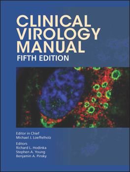 Hardcover Clinical Virology Manual Book