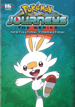 DVD Pokemon Journeys The Series: Destination Coronation Book