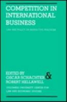 Hardcover Competition in International Business Law and Policy on Restrictive Practices Book