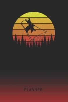 Planner: Diploma 2 Year Weekly Planner 2020 - 2022 Retro Vintage Sunset Cover January 20 - December 21 Planning Organizer Writing Notebook Productive Datebook Calendar Schedule Plan Days, Set Goals & 