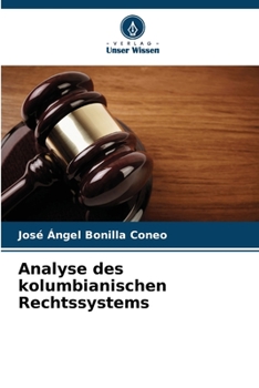 Paperback Analyse des kolumbianischen Rechtssystems [German] Book