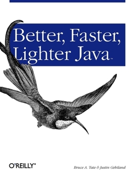 Paperback Better, Faster, Lighter Java Book