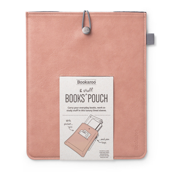 Misc. Supplies Bookaroo Book & Stuff Pouch Blush Book