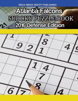 Paperback Atlanta Falcons 2016 Defense SUDOKU Activity Puzzle Book
