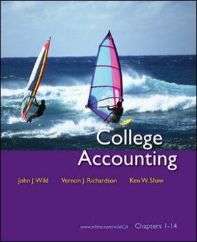 Hardcover College Accounting Book