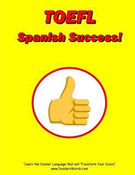 Paperback TOEFL Spanish Success! Book