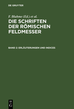 Hardcover Erläuterungen und Indices [German] Book