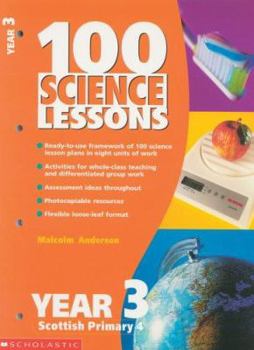 Paperback 100 Science Lessons for Year 3 Book