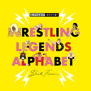 Hardcover Wrestling Legends Alphabet Book