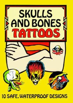 Paperback Skulls and Bones Tattoos Book