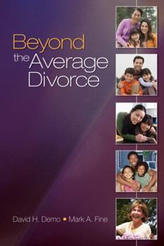 Paperback Beyond the Average Divorce Book