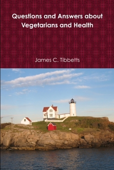 Paperback Questions and Answers about Vegetarians and Health Book