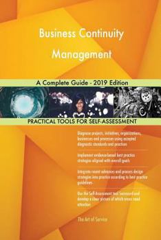 Paperback Business Continuity Management A Complete Guide - 2019 Edition Book