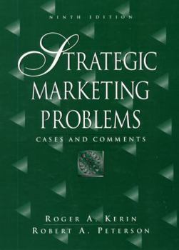 Hardcover Strategic Marketing Problems: Cases and Comments Book