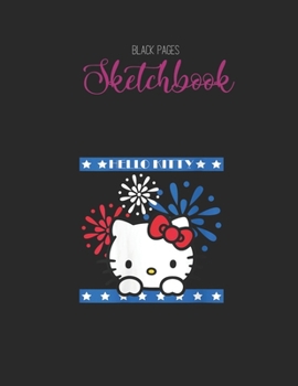 Black Paper SketchBook: Squat You Must Funny Weight Lifting Gym Designed BLACK PAPER Sketch Book for Drawing Sketching and Writing With Black Pages | ... Workout Marble Size Kawaii Kitty 8.5inx11in