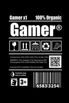 Paperback Notebook: Gamer games console gamer Classic Gift 120 Pages, 6x9 Inches, Lined / Ruled Book