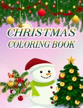 Paperback Christmas Coloring book: a beautiful coloring book with Christmas Book